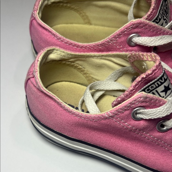 Converse Pink Canvas Sneakers - Picture 4 of 11